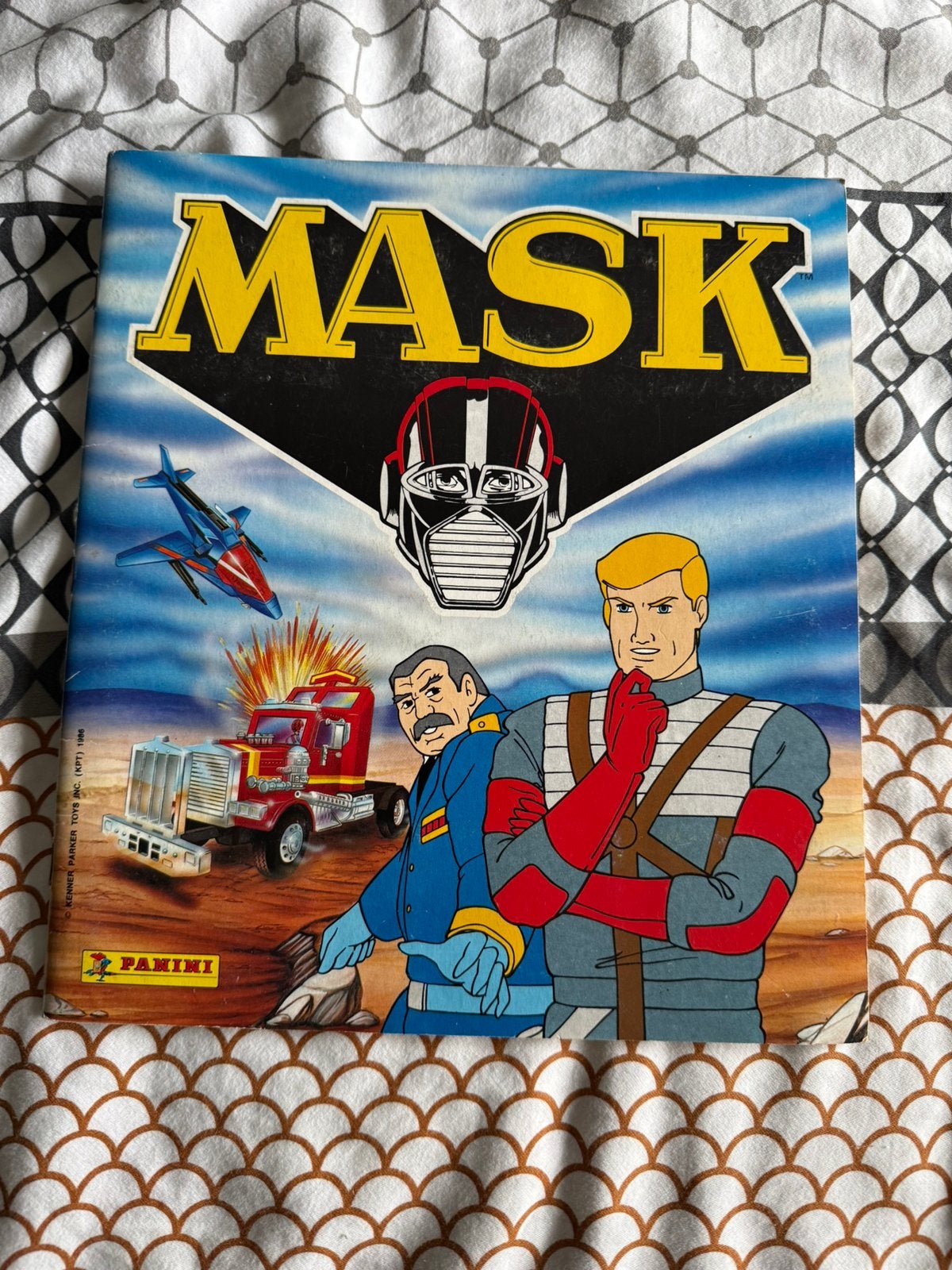 Album d'autocollants M.A.S.K. Panini avec affiche, Enlèvement ou Envoi, Comme neuf