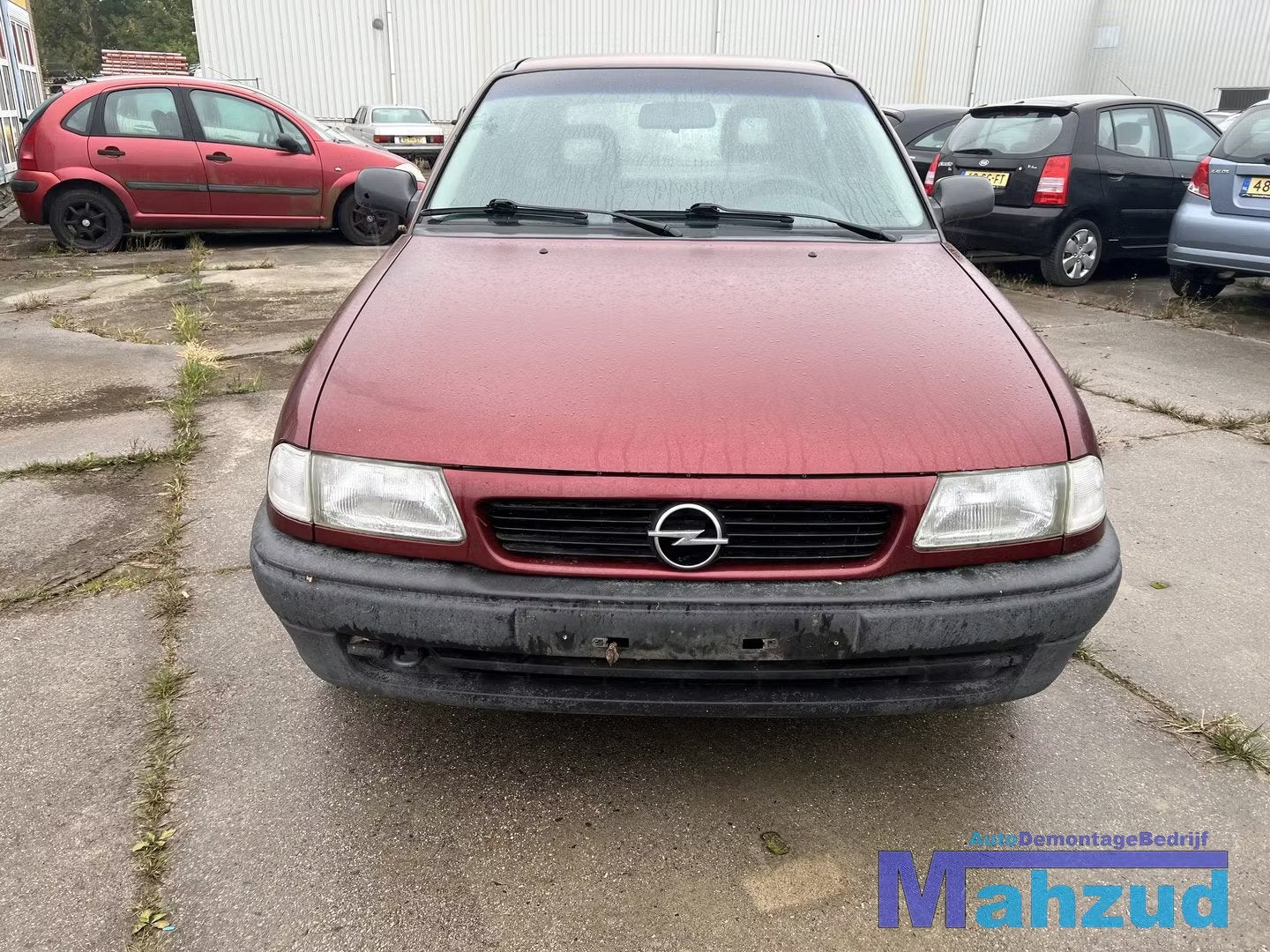 1994 OPEL ASTRA F Hatchback 1.6i Bruin z549 X16SZ onderdelen, Gebruikt, Opel Automobile GmbH, Kontakt@opel-infoservice.de, Opel
