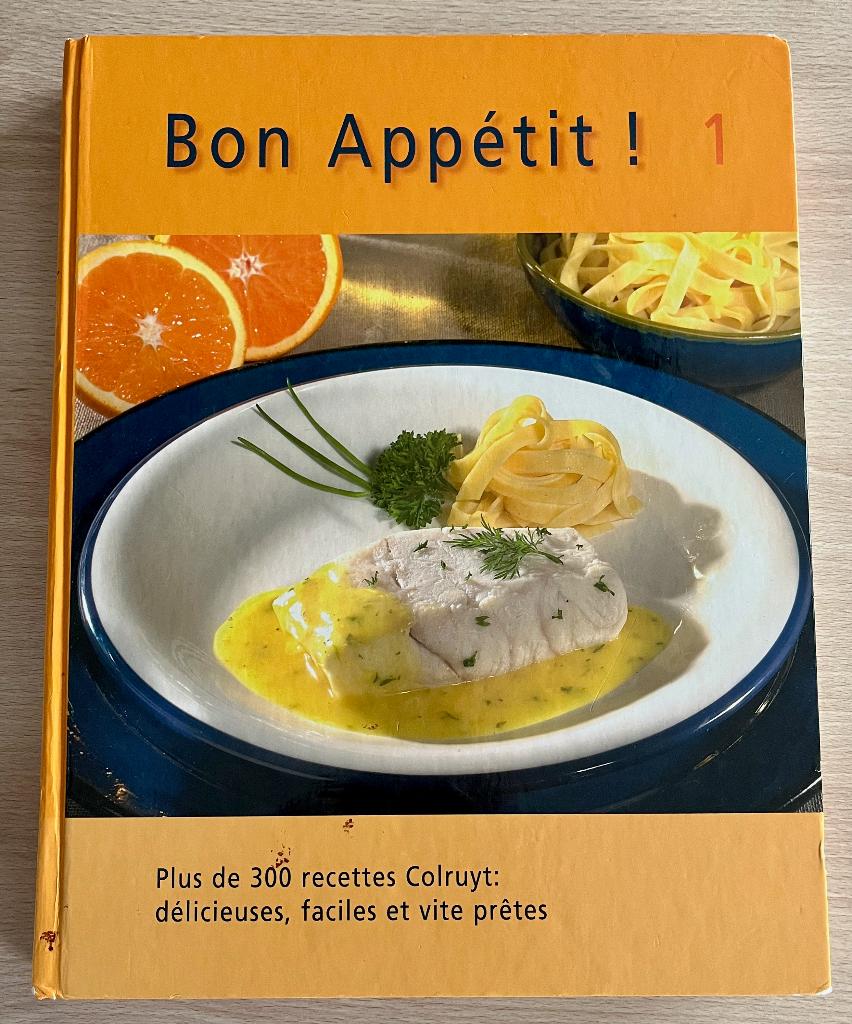 Lot de 6 livres Cuisine Colruyt : Bon Appétit !, Boeken, Hoofdgerechten, Ophalen, Gelezen, Colruyt