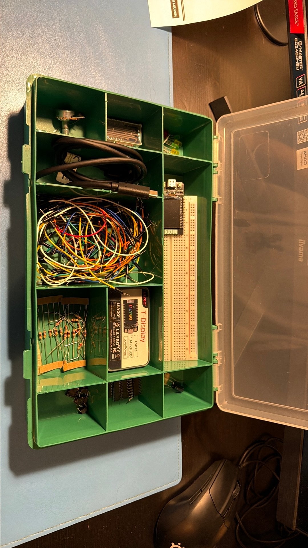 Elektronica kit ESP32 lilygo en toebehoren, Hobby en Vrije tijd, Ophalen of Verzenden, Zo goed als nieuw