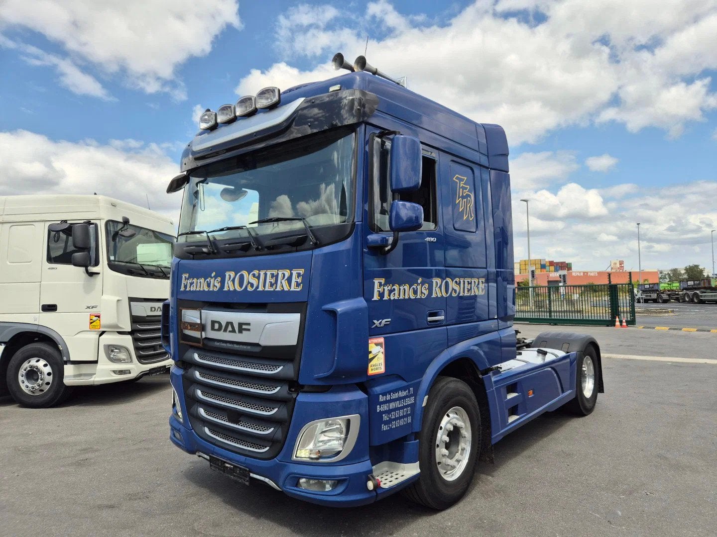 DAF XF 480 FT SPACE CAB ADR ZF INTARDER, Autos, Camions, Entreprise, Achat, Régulateur de distance, Air conditionné, Verrouillage central