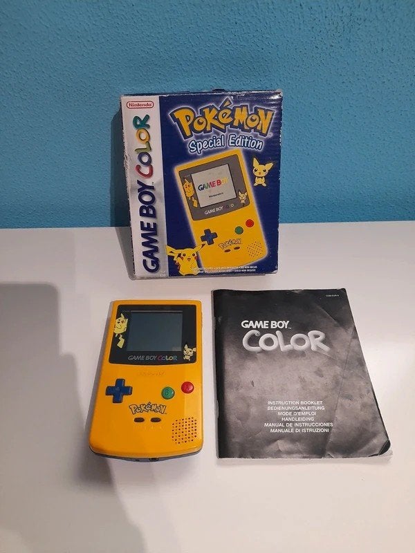 GameBoy Pokémon in kleur, Games en Spelcomputers, Spelcomputers | Nintendo Game Boy, Ophalen of Verzenden