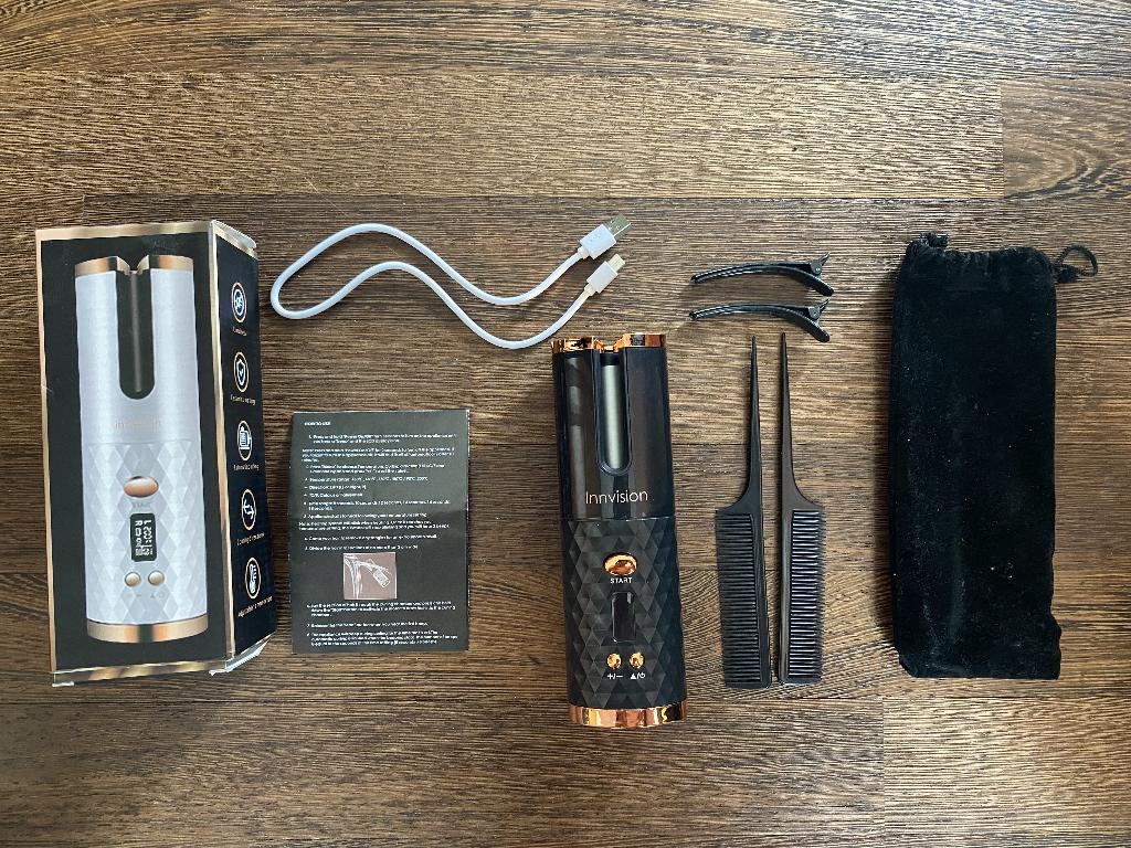 Innvision draadloze krultang (reismodel), Handtassen en Accessoires, Uiterlijk | Haarverzorging, Ophalen of Verzenden, Zo goed als nieuw