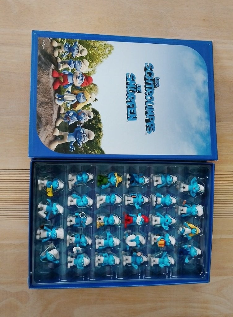 Verzamelmap van de Smurfen, Verzamelen, Ophalen of Verzenden, Zo goed als nieuw