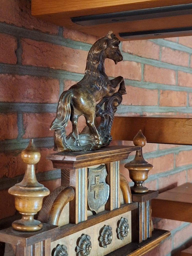 Prachtige antieke Weense regulatorklok, Antiek en Kunst, Ophalen