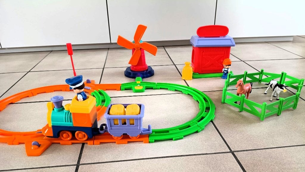 Treinspoor voor peuters, Ophalen of Verzenden, Zo goed als nieuw