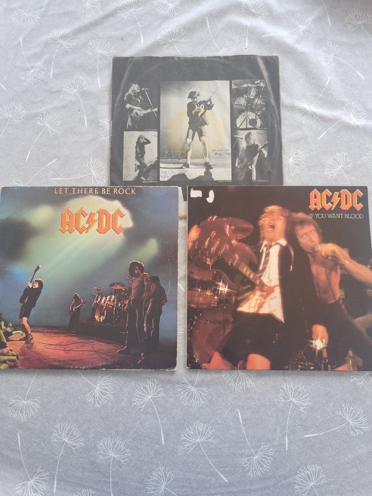 Lot LP's, Cd's en Dvd's, Vinyl | Hardrock en Metal, Ophalen, Gebruikt, 12 inch