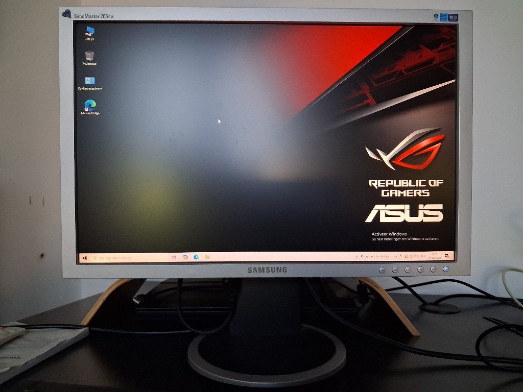 Samsung SyncMaster 205BW 20Inch LCD, Computers en Software, Ophalen, DVI, Samsung, Gebruikt