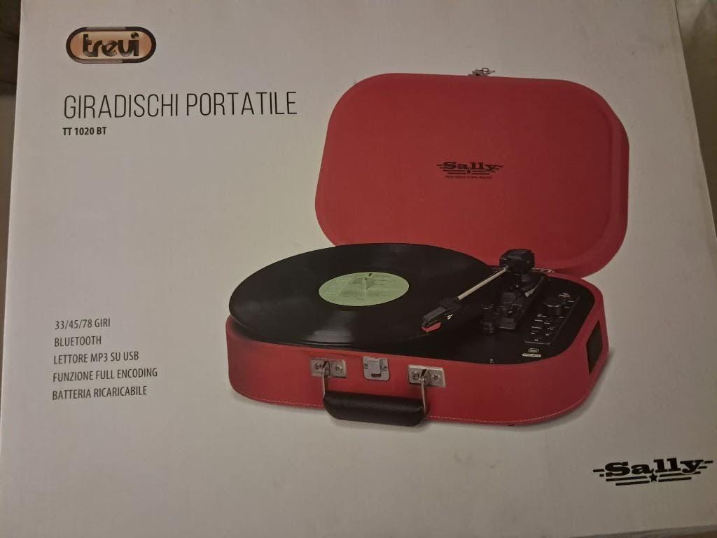 Tourne-disque portable Trevi, TV, Hi-fi & Vidéo, Tourne-disques, Neuf, Autres marques, Tourne-disque, Enlèvement
