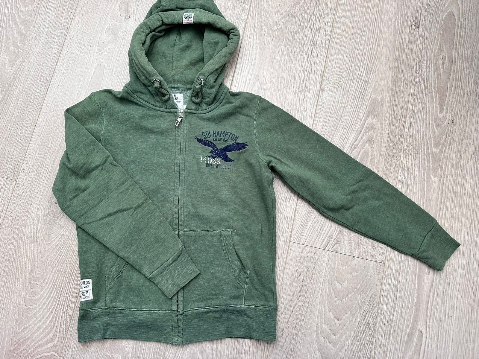 * River woods * sweatervest/ maat 12 jaar, Enfants & Bébés, Vêtements enfant | Taille 152, Enlèvement ou Envoi, Utilisé