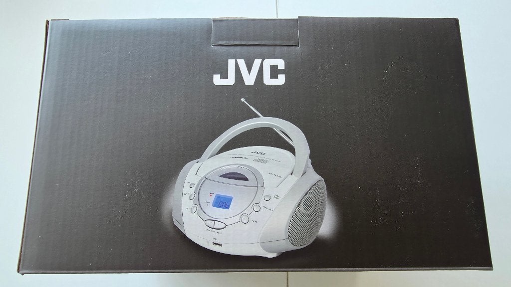 JVC Radio CD MP3 Portable RD-F321-W, Audio, Tv en Foto, Cd-spelers, Ophalen of Verzenden, JVC, Draagbaar