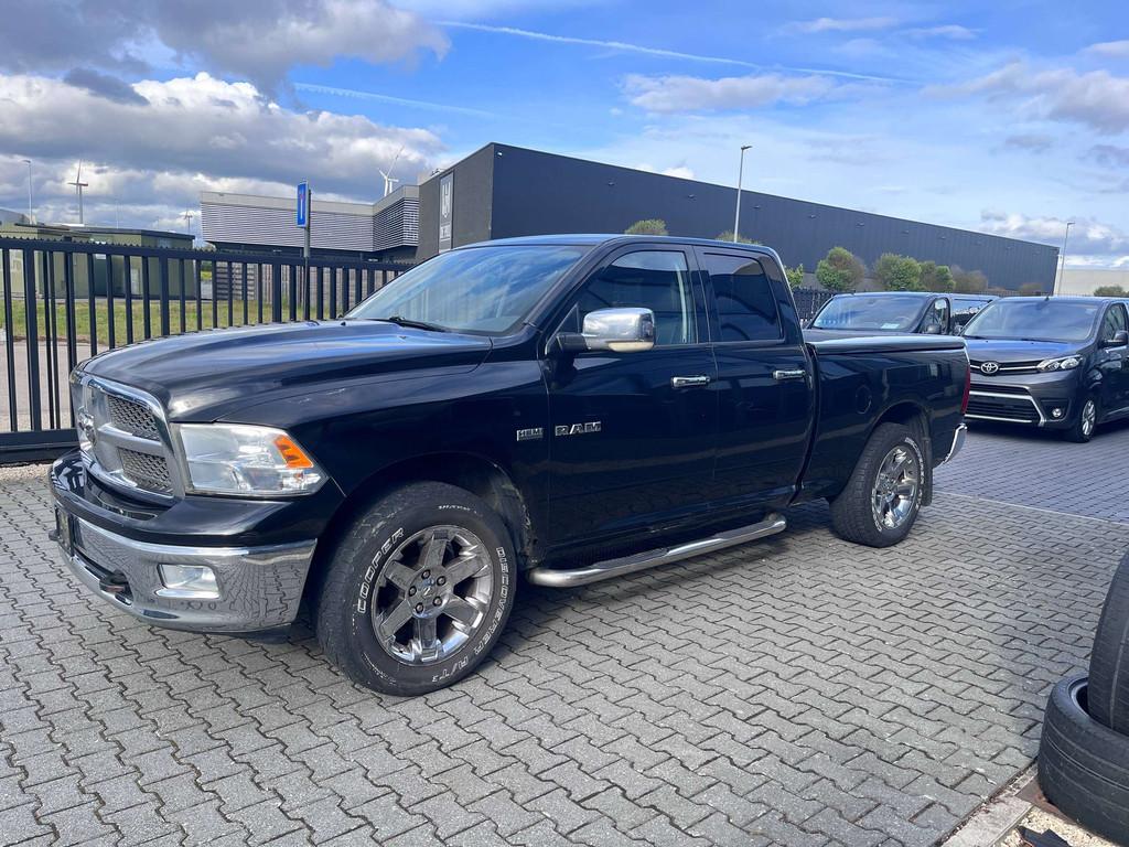 Dodge RAM 1500 Laramie / LPG + benzine / EXPORT, Auto's, Automaat, Cruise Control, Gebruikt, Zwart