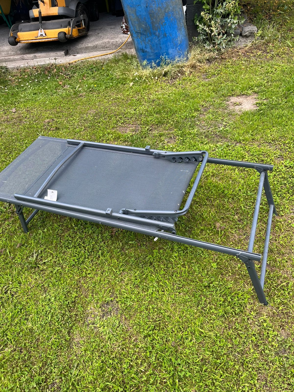 Transat, couleur anthracite, Tuin en Terras, Ophalen, Aluminium, Verstelbaar