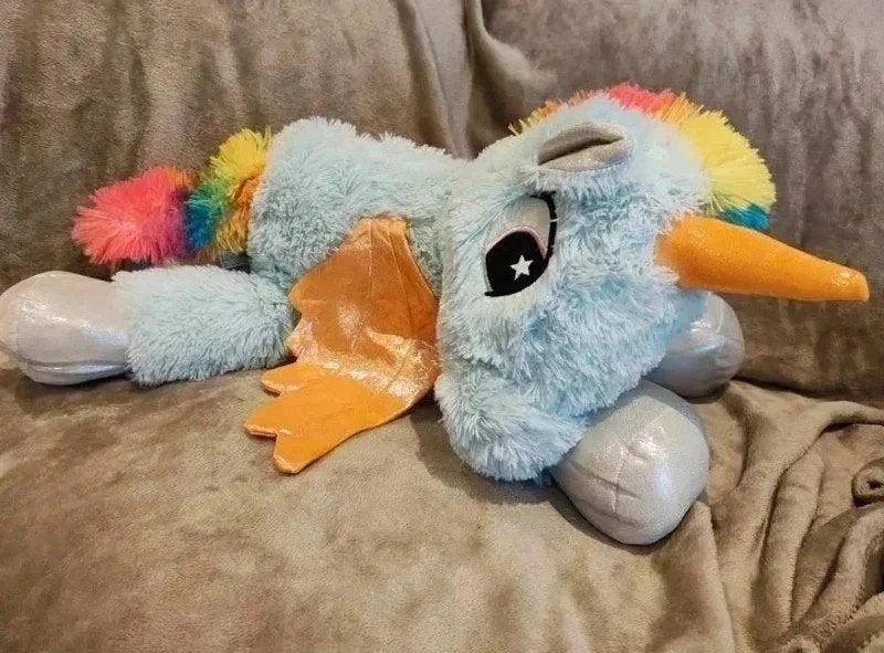 Sunkid knuffel eenhoorn, Enfants & Bébés, Jouets | Peluches, Enlèvement ou Envoi, Overige karakters, Autres marques, Comme neuf