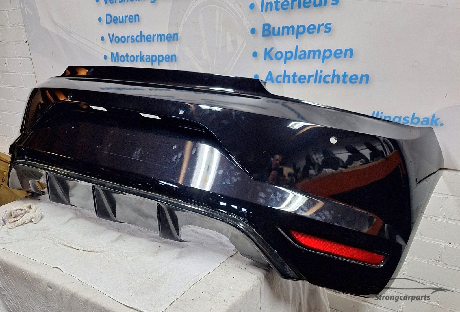 R-line Bumper VW Scirocco Facelift vanaf 2014 achterbumper, Autos : Pièces & Accessoires, Carrosserie & Tôlerie, Pare-chocs, Volkswagen