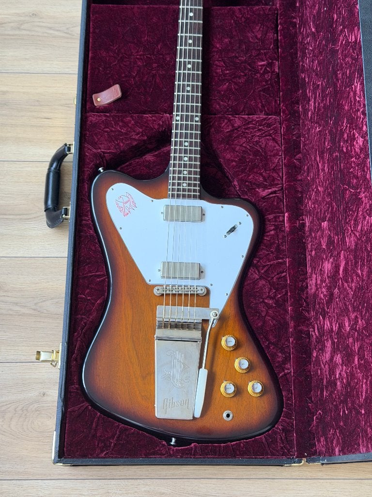Gibson Custom Shop '65 Non-Reverse Firebird V Reissue Vibrol, Muziek en Instrumenten, Ophalen of Verzenden, Gibson
