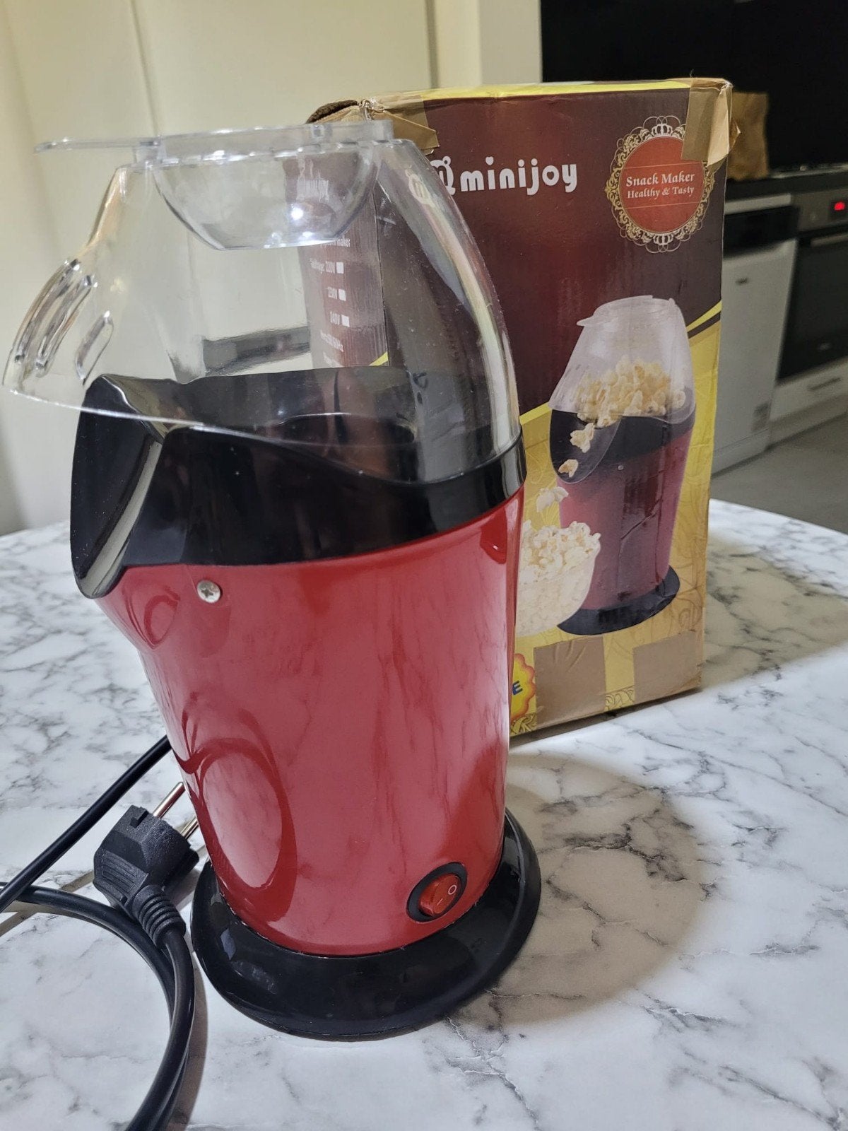 Machine à pop-corn, Elektronische apparatuur, Juicers, Ophalen of Verzenden, Nieuw, Elektrisch
