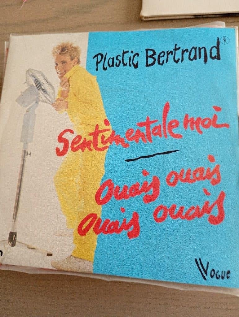 Plastic Bertrand - Sentimentale moi, Enlèvement ou Envoi, Pochette photo, 7 inch, Utilisé