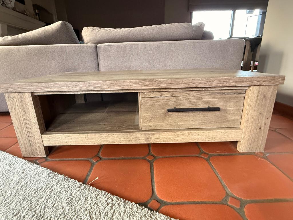 Houten salontafel / houten kast, Neuf, Moins de 50 cm, 50 à 100 cm, Enlèvement