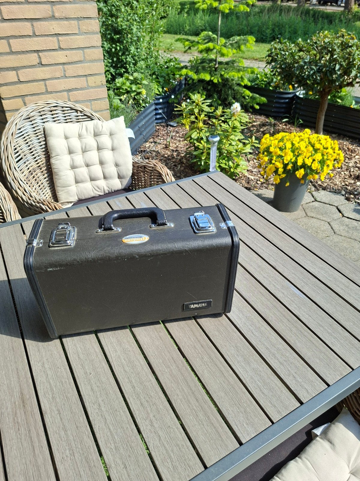 Cornet Yamaha 2610 II, Enlèvement ou Envoi, Comme neuf, Trompette en Mi, Avec valise
