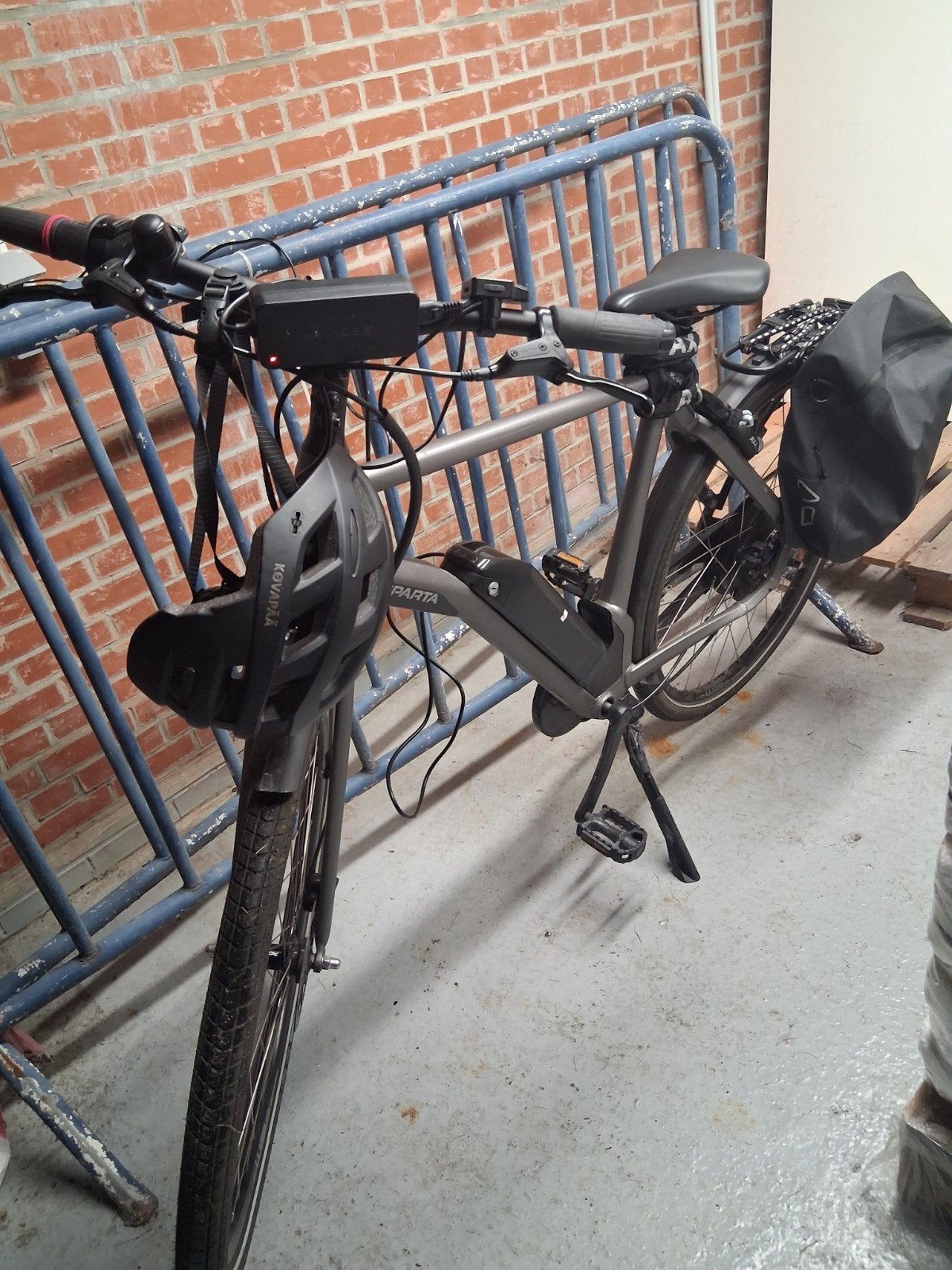 elektrische fiets Sparta, Ophalen