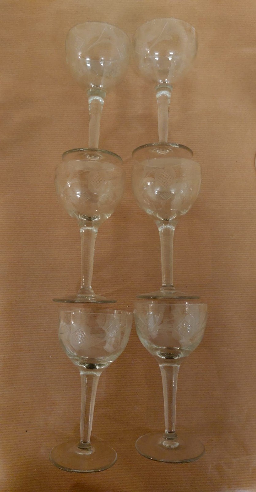 Kristal glazen, Antiek en Kunst, Ophalen of Verzenden