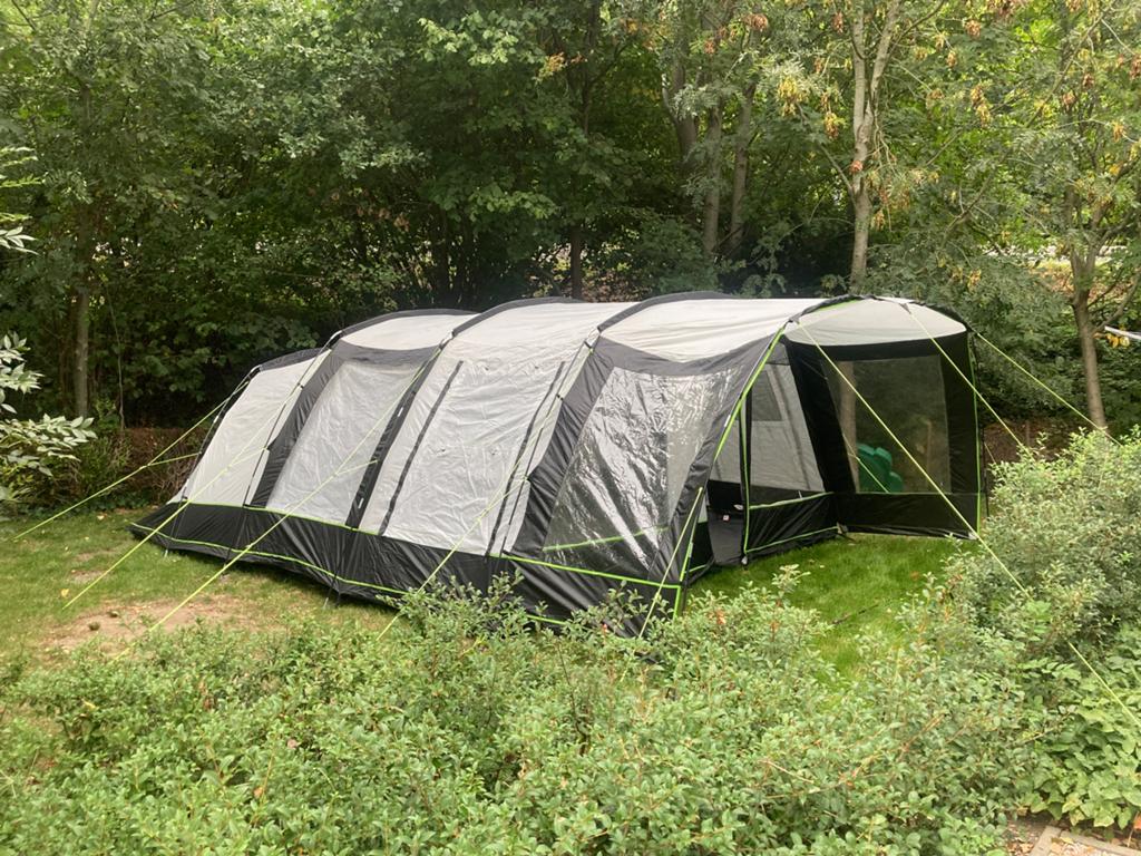 Tent Obelinck Dallas 6XL, Caravans en Kamperen, Ophalen, Zo goed als nieuw, Tot en met 6