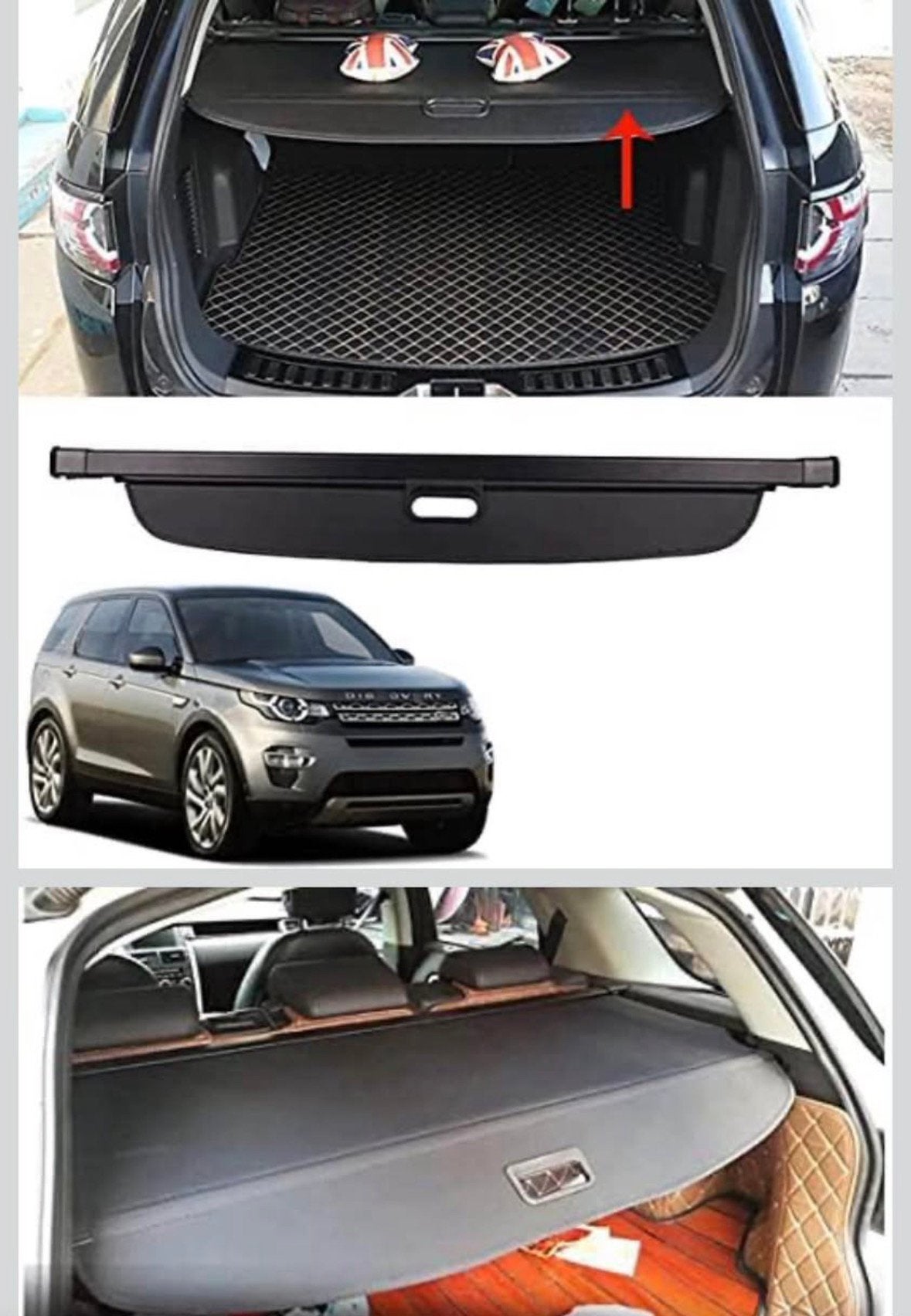 Housse de coffre rétractable Land Rover Discovery, Ophalen, Gebruikt