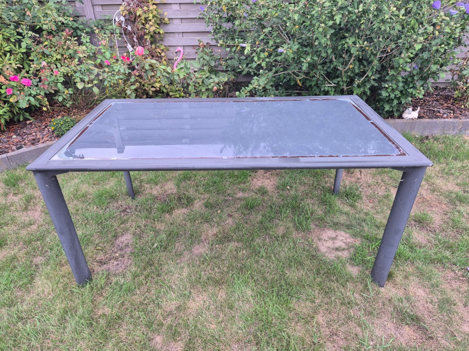 tuintafel GRATIS, Enlèvement, Utilisé, Aluminium