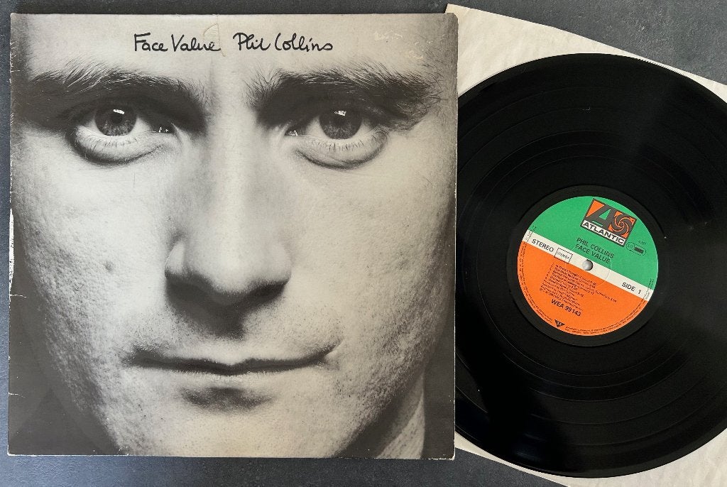 PHIL COLLINS - Face value ( LP; VG/EX ), Enlèvement ou Envoi, Utilisé, Rock classique, Pochette gatefold