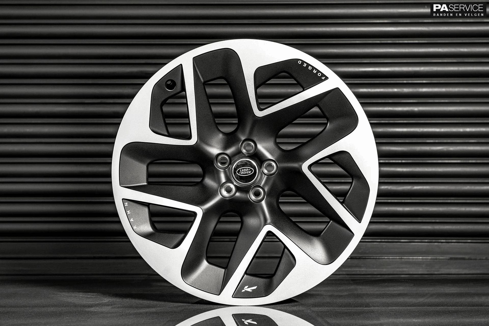 Nwe 23 inch Kahn Diamond Cut Black Satin Rang Rover velgen, -, -, Banden en Velgen, Nieuw