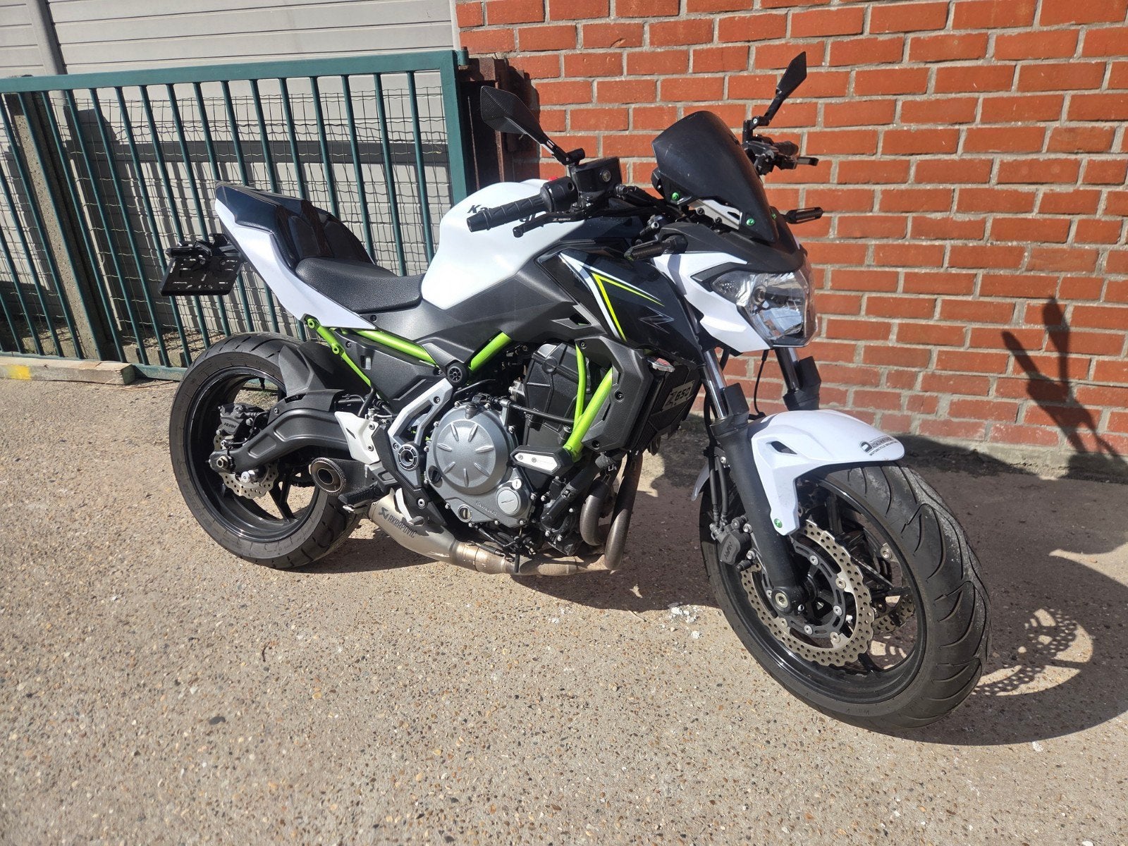 kawasaki Z650, Permis Moto A, Occasion, Plus de 35 kW, Échappement sport