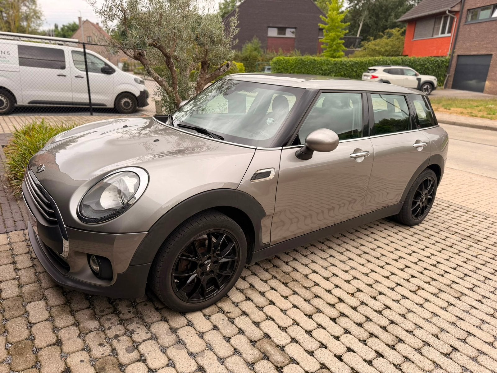 Mini cooper, Auto's, Mini, Leder en Stof, Particulier, 6 deurs, Zilver of Grijs