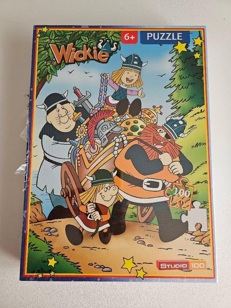 Puzzel Studio 100 : 99 stukjes Wickie de Viking, Ophalen of Verzenden, Meer dan 50 stukjes, Nieuw