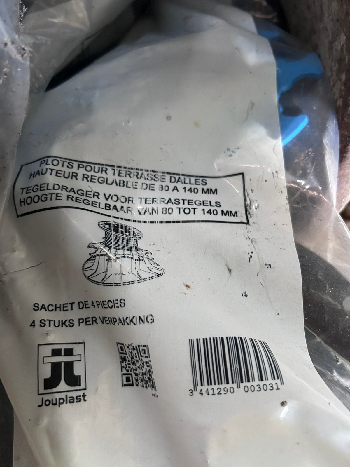 Regelbare tegeldragers van 8 cm tot 14 cm, Tuin en Terras, Zand, Ophalen, Nieuw