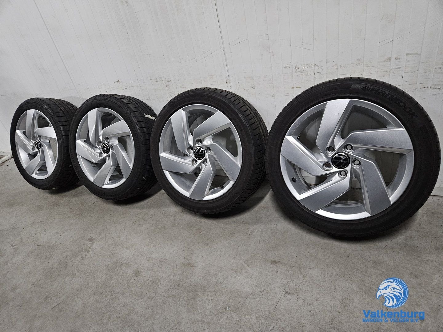 6-7mm! Originele VW Golf 8 5H Richmond 17 inch velgen 5x112, Auto-onderdelen, Banden en Velgen, Gebruikt, -, -, Banden en Velgen