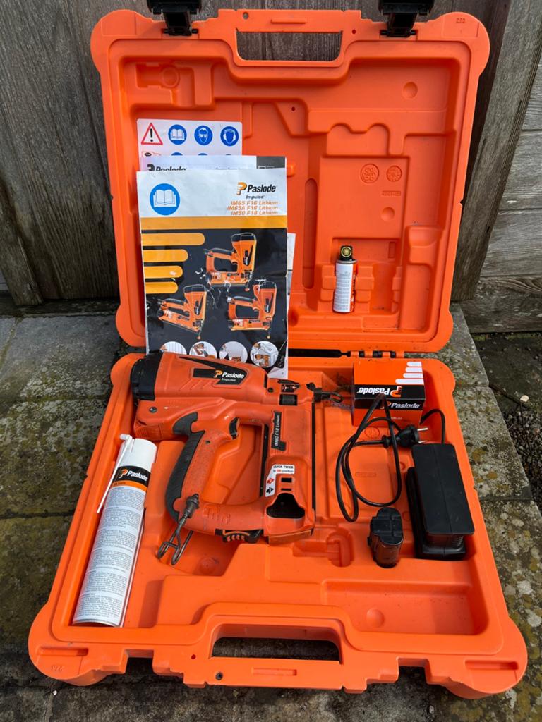 Spijkerpistool/nagelpistool Paslode, Doe-het-zelf en Bouw, Ophalen of Verzenden