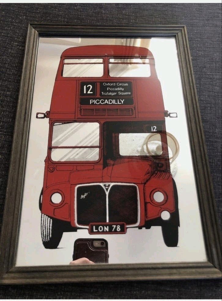 Spiegel Londen bus vintage retro, Enlèvement ou Envoi
