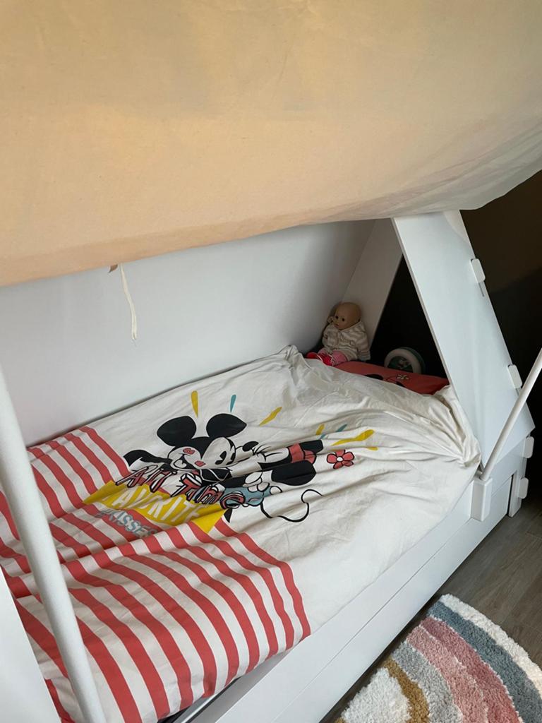 Kinderbed met lade, Ophalen, Zo goed als nieuw, Matras