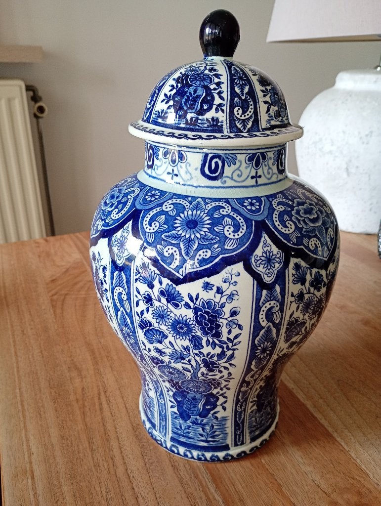 Delfts blauwe vaas, Antiquités & Art, Antiquités | Vases, Enlèvement