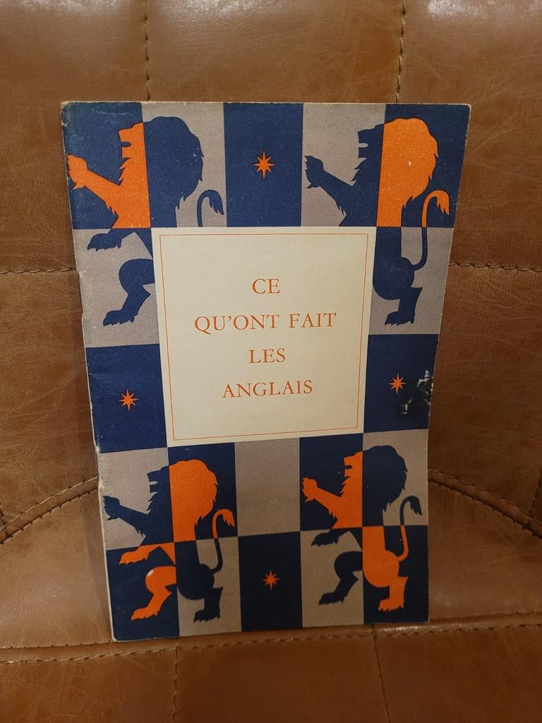 Ce qu'ont fait les anglais, Ophalen of Verzenden