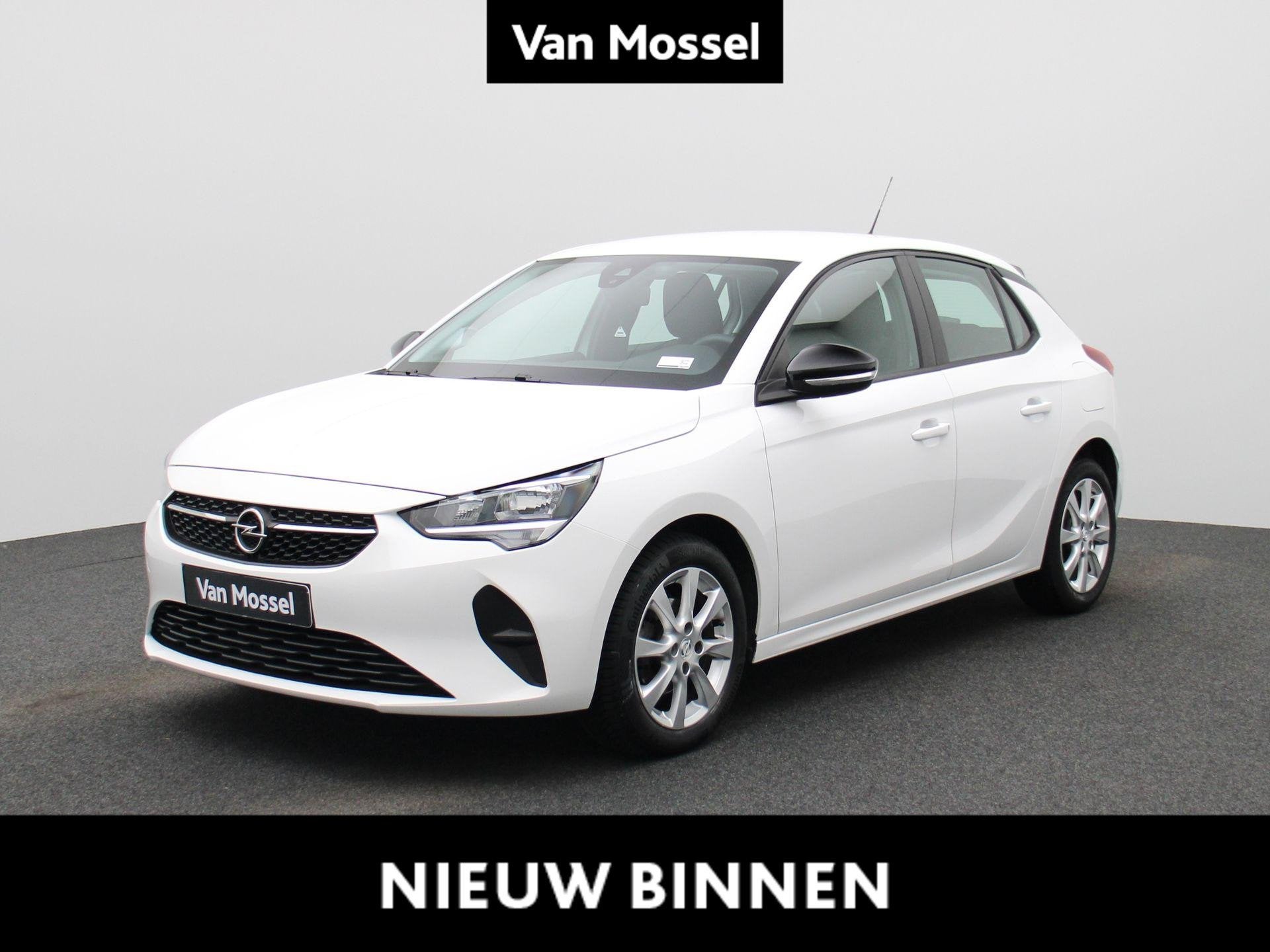 Opel Corsa 1.2 55kW S/S Edition navi | CARPLAY | CAMERA, Voorwielaandrijving, Stof, 1055 kg, Wit