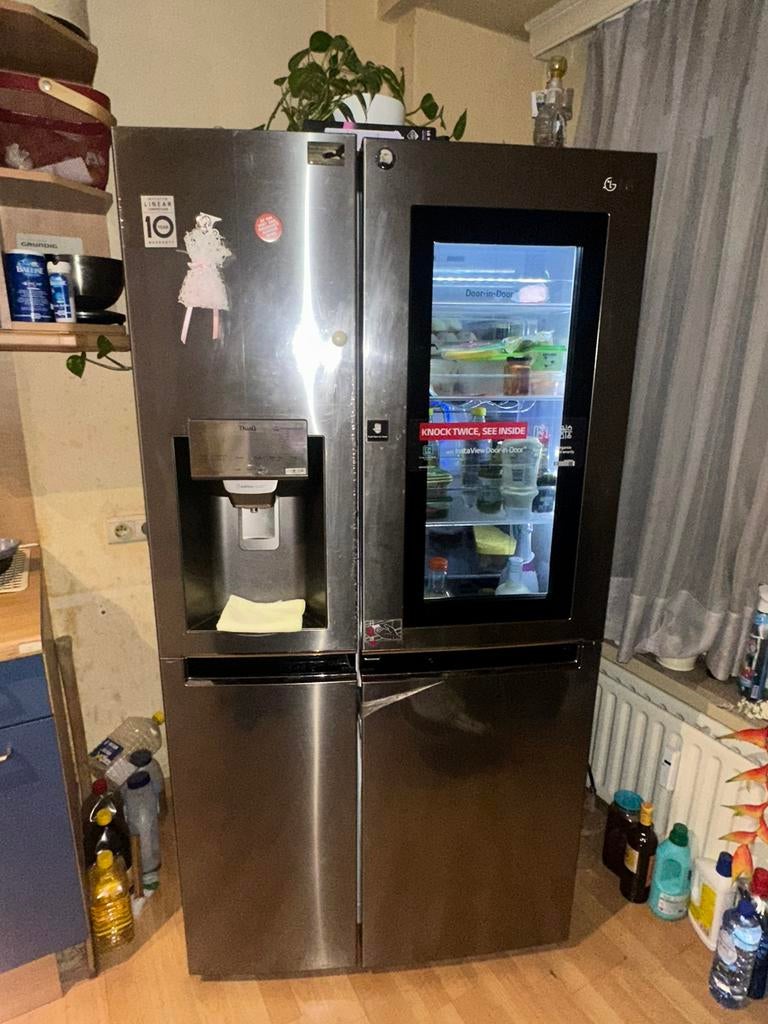 Frigo americain LG modèle GSI960PZAZ knock twice, see inside, Electroménager, Enlèvement ou Envoi, Comme neuf