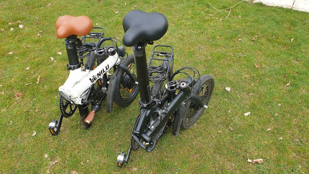2 vélos pliables électiques, Vélos & Vélomoteurs, Enlèvement, Comme neuf, Vitesses