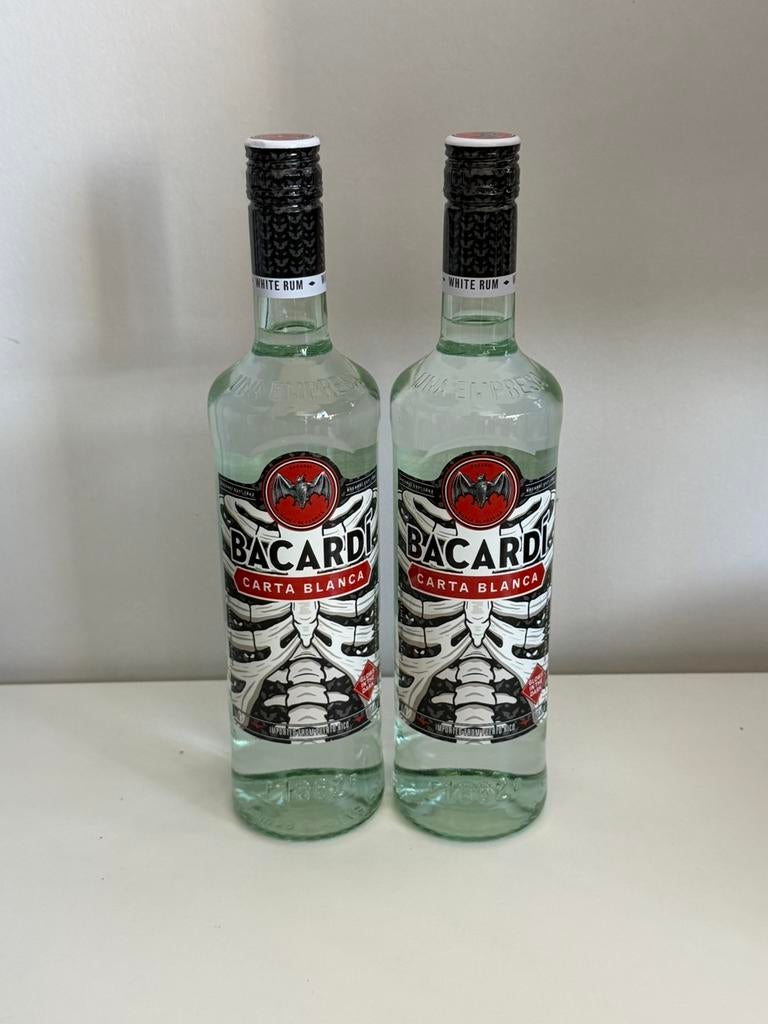 Diverse flessen Bacardi, Verzamelen, Ophalen of Verzenden, Zo goed als nieuw