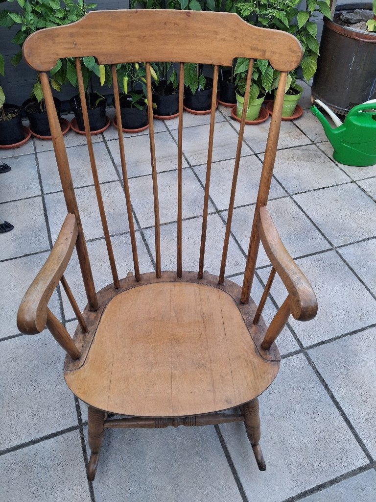 rocking chair, Autres couleurs, Vintage, Comme neuf, Enlèvement