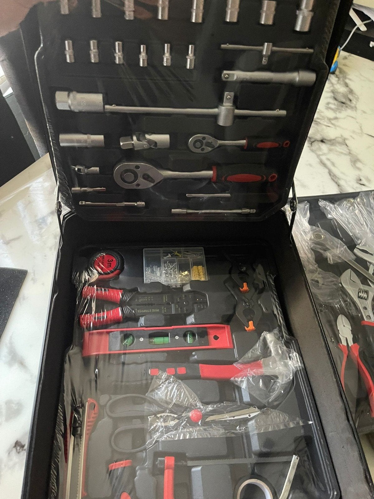 valise de matériels