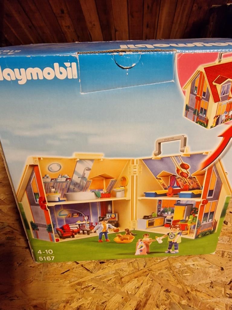 Playmobil huis, Ophalen