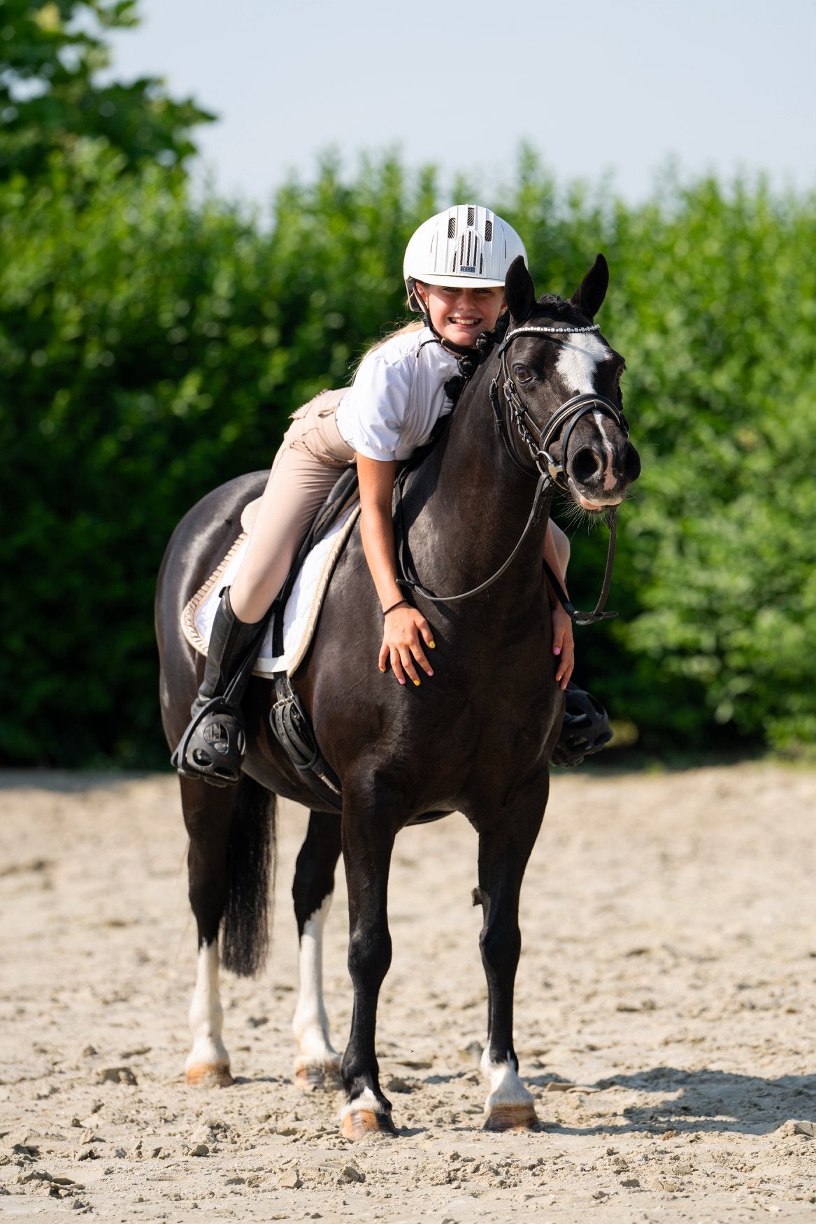 Super knappe en lieve Welsh merrie, Dieren en Toebehoren, Pony's, Merrie, Met stamboom, Zadelmak, B pony (1.17m tot 1.27m)