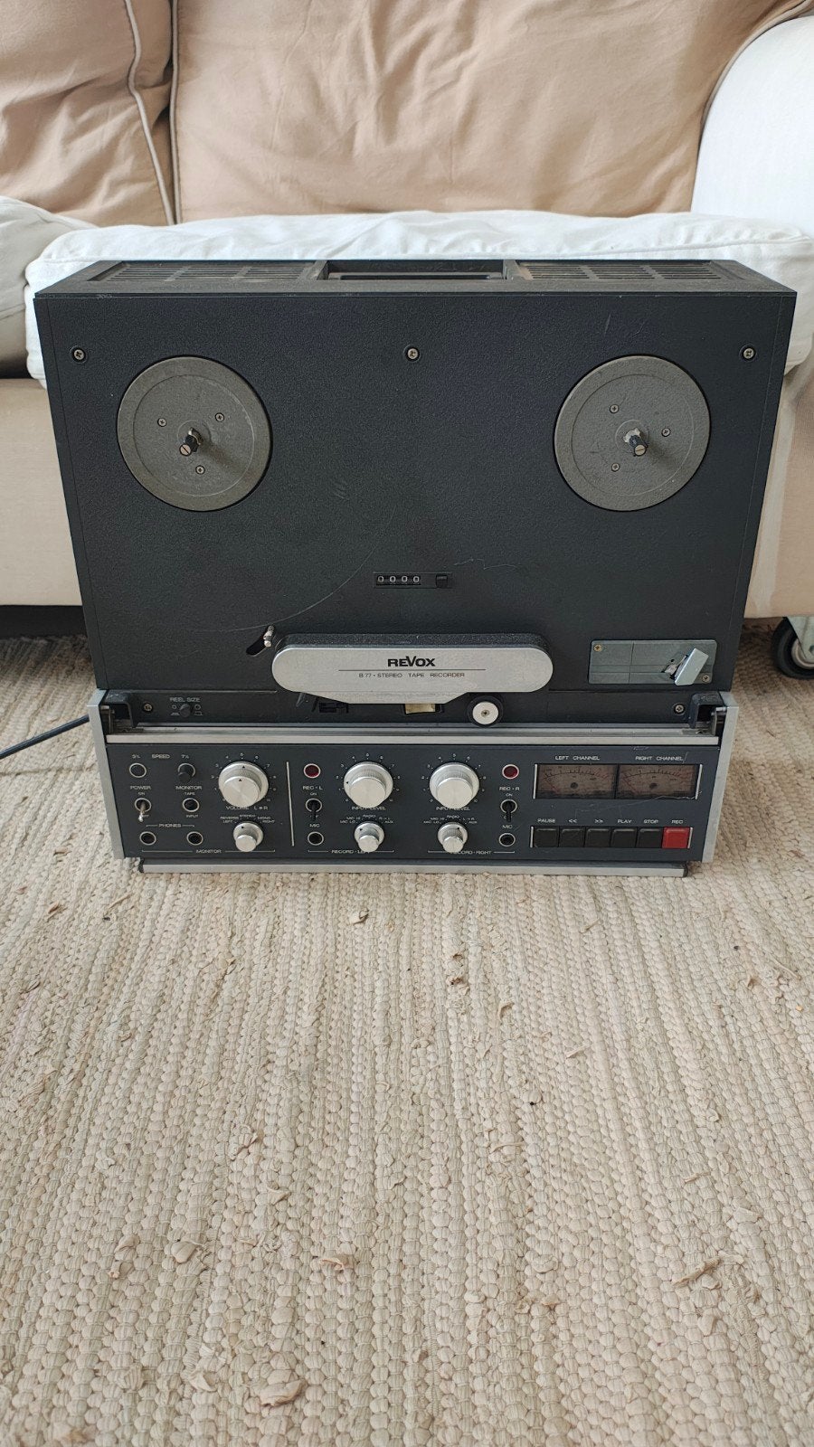 Oude B77 revox moet worden herzien, Audio, Tv en Foto, Bandrecorder